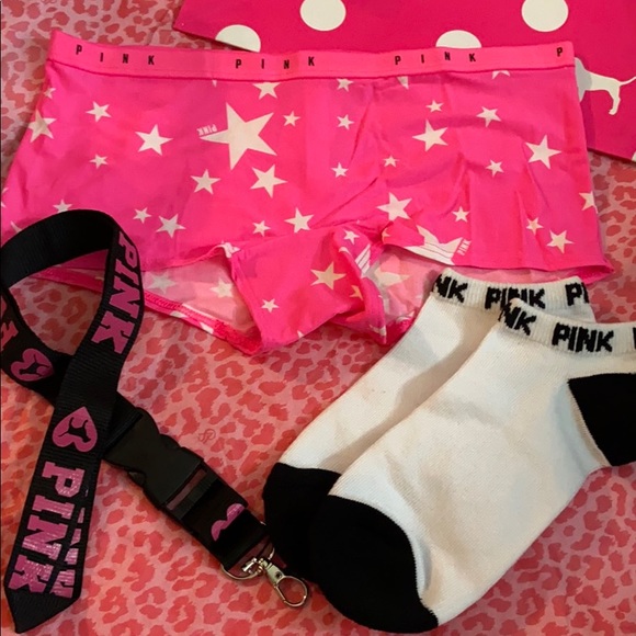 PINK Victoria's Secret Other - VS PINK SILKY BOY SHORT BUNDLE